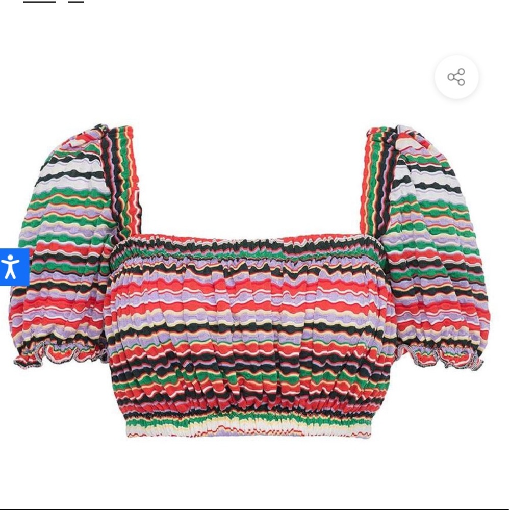 Montce swim Marcella top size small